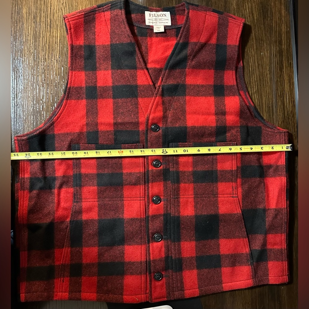 Filson Mackinaw Wool Vest